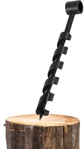 Bushcraft Survival 1” x 12” Scotch Eye Hand Wood Auger Drill Bit for Bushcraft Backpack and Camping - Perfect Addition Tool to Survival and Camping Gear Packs