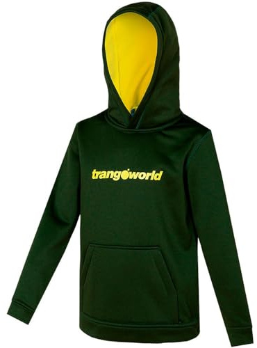 Sudadera KURA Verde/Lima Trango para Unisex NIÑO Talla 6 AÑOS