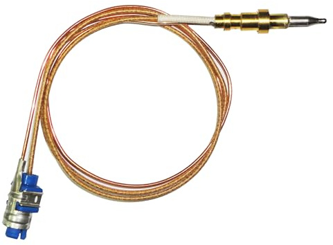 Whirlpool Ignis - Termocoppia di sicurezza lunga 520 mm. C00311038 - C00311100-481010565791 - 480121104528 per cucina piano cottura - H4957/OR - Prodotto originale (1 pezzo)