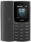 Nokia 106 2023 Charcoal Dual Sim 2G Unlock Basic Button Phone Torch Radio TA-1564