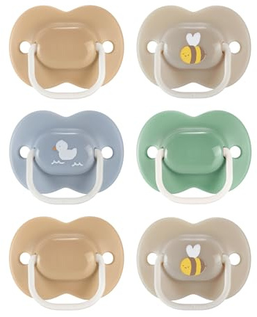 Tommee Tippee Anytime napp, 18–36 månader, 6-pack med symmetriska, BPA-fria nappar