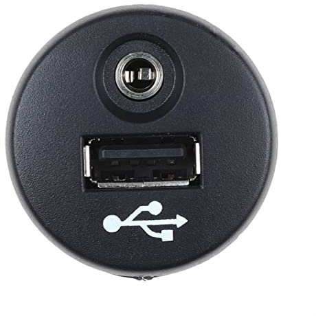 Rynplex Adaptador de Puerto Auxiliar USB for Coche, for Nissan, Juke, Qashqai, XTrail, Micra Note NV200 Auto Accessorie 28023-BH00A 28023BH00A Puerto USB de la Consola Central del vehículo