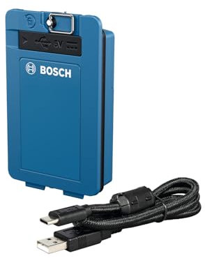 Bosch Professional BA 3.7V 3.0Ah XL - Batería de ion de litio (mecanismo de bloqueo seguro, puerto de carga USB-C, fuente de alimentación dual)