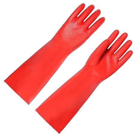 UTHCLO Heavy Duty Dishwashing Gloves Kitchen Cleaning Gloves Thicken Non-slip for Food Prep