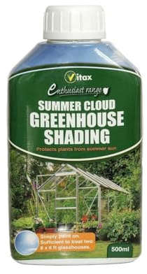 HOCHSTE® Vitax Summer Cloud Greenhouse Shading, Easy-to-Apply, Plant Protection, UV Resistant, Long-Lasting, Promotes Stronger, Healthier Growth for Fruit, Vegetables, 500ml
