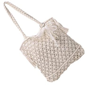 Bolso De Vacaciones para Mujer Retro Axila Playa Hombro Tejido Estilos De Vacaciones A Juego para Mujer Playa Hombro Tejido