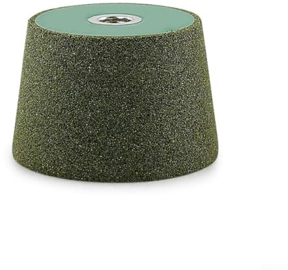 Grinding Wheels 100mm M10 Thread Green Silicon Carbide for 100 Type Angle Grinder 50/100/200 Grit for Tool Sharpening Stone Contour Smoothing(3pcs)