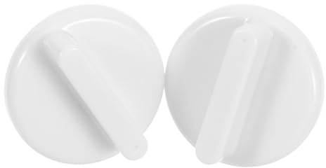 Generico 2 Pezzi Manopola di Controllo Temperatura Frigorifero 27 Mm Interruttore Termostato per Frigo e Congelatore Compatibile Multifunzione per Conservazione Alimenti Stabile