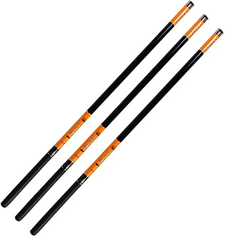 Canna da Pesca Fissa Flusso Duro Ultraleggero Palo a Mano 3,6/4,5/5.4/6.3/7.2 Metri Fibra di Carbonio Casting Telescopico Canne da Pesca Pesca Attrezzatura da Pesca Canna da Pesca