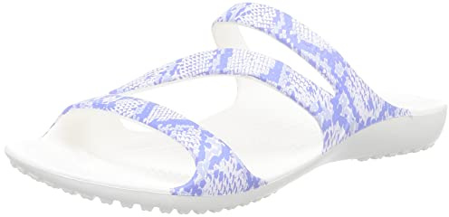 Crocs Herren Kadee II Graphic Sandal W Sandalen, Lapis/Multi, 38/39 EU