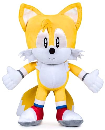 Peluche Sonic The Hedgehog Peluche Sonoro Il Riccio 30 cm (Giallo)
