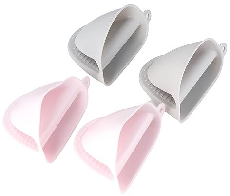 Leadigol Gants de cuisine en silicone, gants de four anti-chaleur, antidérapants, protection des mains en silicone