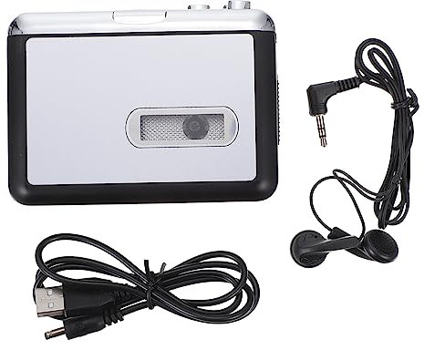 Gatuida Usb Cassette Tape to Mp3 Converter Tape Player for Boys and Girls Old Music Converter