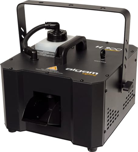 ALGAM LIGHTING - H900 - Nebelmaschine 900 W – DMX-Eingang/Ausgang: 3-Punkt-XLR – 310 x 260 x 250 mm – IP20 – Fassungsvermögen 1,2 l