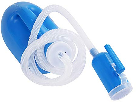 Urinflaschen für Männer – 2000 ml, tragbarer Urinal-Sammler für Männer mit Deckelaschen für Männer – 2000 ml, tragbarer Urinal-Sammler für Männer mit Deckel für Autoreisen und Camping (blau)