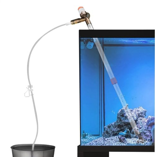 Der Kiessauger zur Entfernung von Mulm und Schmutz im Aquarium Aquarium