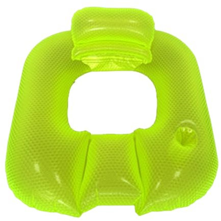 doyandader Sdraio Piscina Isola Piscina Gonfiabile per Adulti | Zattera Ricreativa Con Schienale Per Lago Fiume Giardino