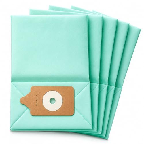 Henry Hoover Bags 5 Pack – Double-Layer Paper Dust Bags, Hetty Hoover Bags, Compatible with, Hetty, James & Basil Replacement Numatic Henry bags NVM-1CH / 907075 for Henry Vacuum Cleaner
