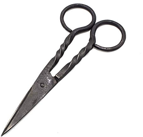 Handgeschmiedete Schere Klinge ca. 5,5 cm Mittelalter