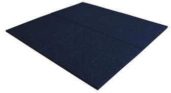 Gummimatten Schwarz 50x50x4cm Gummiplatten Fallschutzmatten Outdoor Indoor Kinder Schaukel Fallschutzplatten (4 Platten 50x50x4cm)