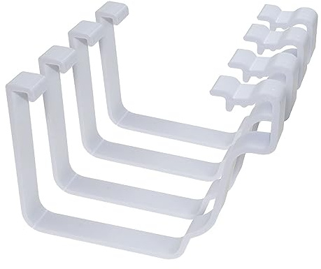 K2 C8067 Replacement Conservatory Gutter Clip (4 Pack) - White