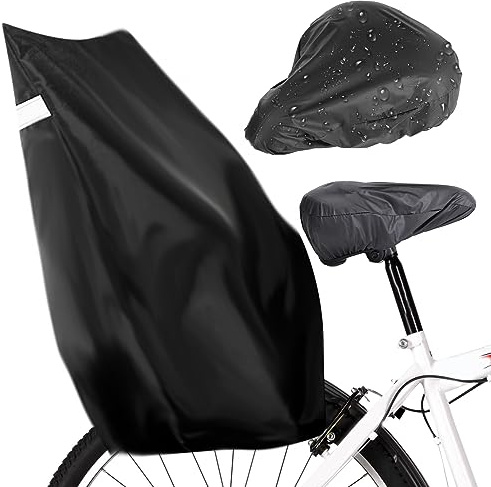 Regnskydd för cykelbarnstol: Universellt vattentätt skydd för barn cykelstol, cykelsäte regnskydd med cykelsadelöverdrag, barnstol regnskydd, skydd mot smuts och regn