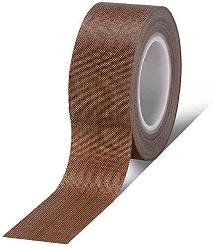 Polyimid-Band für hohe Temperaturen, Teflonband Hochtemperaturband - Hitzebeständiges Klebeband for Versiegelungsmaschinen Teflon-Brandschutzisolierung 300 Grad Elektrisches Hochtemperatur-973-Verbrüh