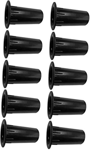 TOYANDONA Set Da 10 Pezzi Tubo Bass Reflex in Plastica Resistente Per Porta Subwoofer, Ricambio Per Altoparlanti Design Stabile e Facile Installazione, Accessori Per Cabinet Subwoofer Per Uso Audio