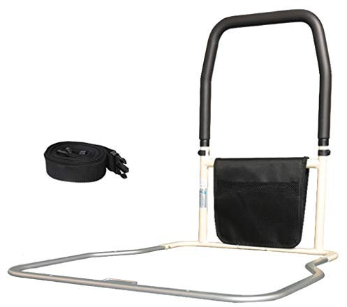 LKYLGYU Handlauf am Bett, faltbares Bettgitter für ältere Menschen, Schutzgeländer für Erwachsene, Armlehnen am Bett, rutschfeste und bruchfeste Geländer (Farbe: B)