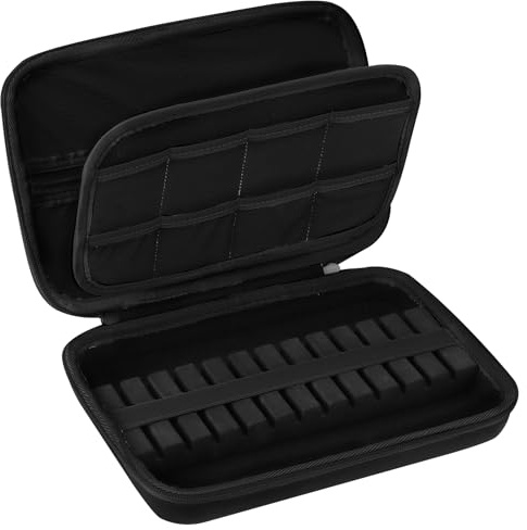 Peyyargo Hart Dartpfeile Tasche kompatibel mit 12 Steeldarts oder Soft-Dartpfeile