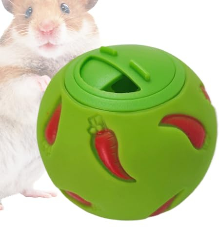 Leckereien Spender für Kaninchen, Leckerball für Kaninchen, langsames Spielzeug | Boredom Buster, Snack Ball, Food Puzzles Ball, Fourragers Toys For Hedgehogs Und Andere P,R Shows