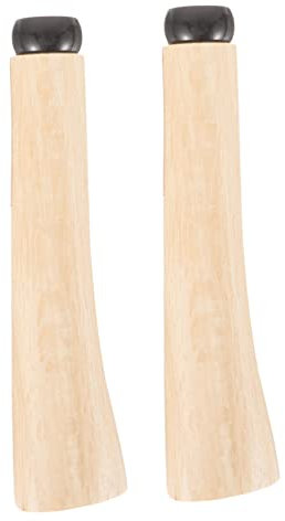 VICASKY 2set Replacement Handles for Camping Wooden Outdoor Handles for Easy Installation