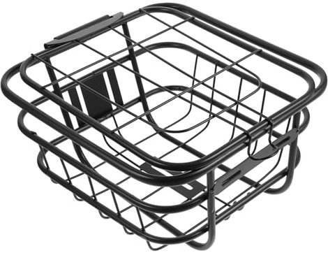 Toyvian 1pieza Cesta De Bicicleta Eléctrica De Hierro Accesorio Resistente Gran Capacidad para Almacenamiento para Libros