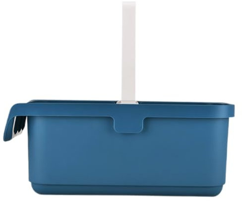 SAFIGLE Seau Rectangulaire Plastique Seau De Nettoyage Robuste avec Poignée pour Lavage De Sols Et Fenêtres