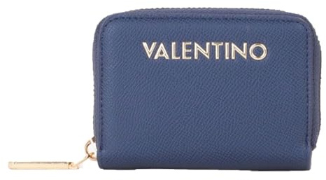 Valentino Kartenetui FAE Re Zip Around Card Case Blu dunkelblau