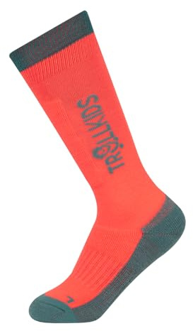 Trollkids Kids Ski Socks 34, coral pink