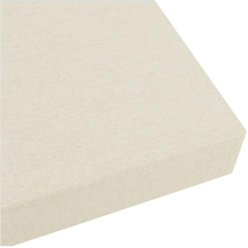 Bankauflage Innenraum Outdoor Sitzkissen Gartenkissen Bankkissen Rutschfestes,Dicke Von 5cm Bänke Kissen Sitzauflagen Loungekissen Sitzpolster Auflage Für Bänke/Gartenbank(Off-beige,120x60x5cm)