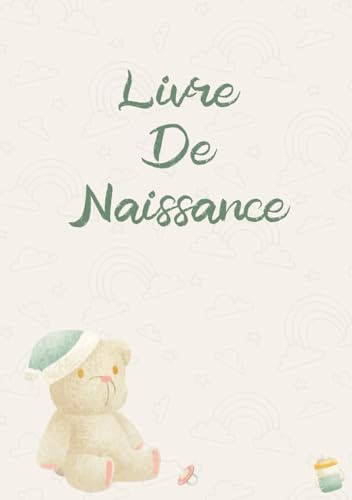 Livre de naissance, la première année de bébé: Les premiers souvenirs de bébé avec emplacements photos