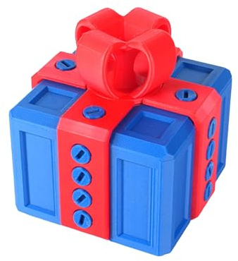 El regalo molesto, la caja de bromas: un divertido reto con dedos medios, ideas de regalos graciosos, estuche de regalo novedoso impreso en 3D for amigos(A-d)