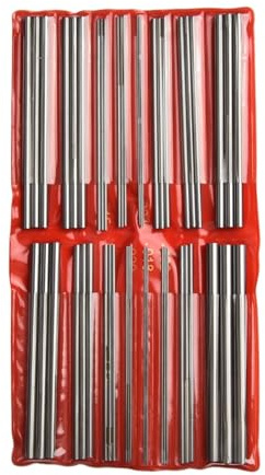 SPORTARC Thread Measuring Wires, Thread Pitch Gauge Set, 48-Piece Stainless Steel Pin Set for 60° US & Metric Threads, 0.5mm-6mm, Machinist Tool