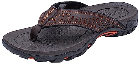 hehiy Pantofole Ortopedica da Uomo Scarpe da Riabilitazione Antiscivolo Regolabili Traspirante Ciabatte da Passeggi Ciabatte Uomo Mare Fresco e Traspirante