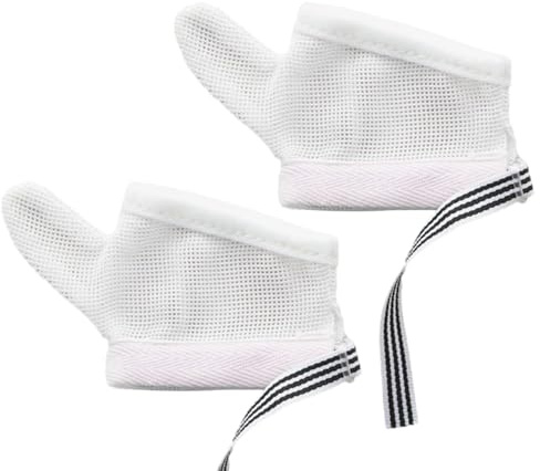 Repfria vantar för, barnhandskar med tumskydd – handvantar skyddshandskar, nagelbitning, bitande för barn 6 ~ 18 månader och barn 3 ~ 5