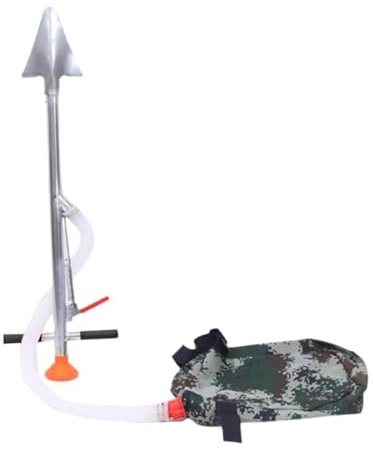 SiaBiced Épandeur D'engrais Multifonctionnel pour l'agriculture avec Pelle, Appareil Robuste pour L'épandage de Semences dans Le Sol, Adapté à L, avec Sac à Dos