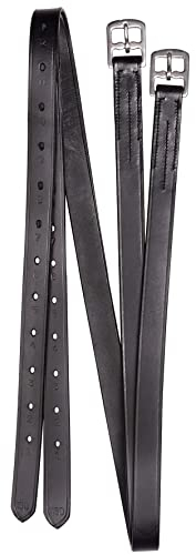 WALDHAUSEN Steigbügelriemen, X-Line, 140 cm, schwarz