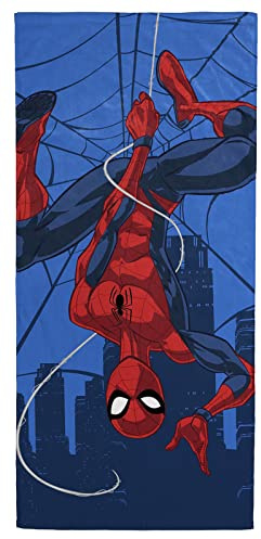 Marvel Spiderman Salut voisin- Serviette de plage - 71x147 cm - 100% Coton
