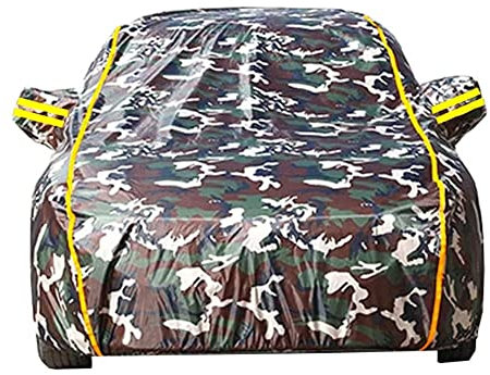 Housse De Voiture Étanche, pour Chrysler/PT Cruiser/Voyager/Grand Voyager, Protection Tous Temps, Coupe-Vent Imperméable Couverture De Voiture, Extérieur Garage Complet (Color : Camouflage, Size : V