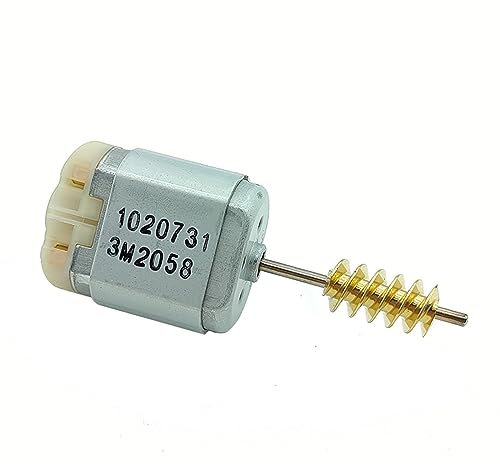 1020731 FC-280SC-20150 Mini 280 Motor DC 12V Micro 24mm Motor eje de engranaje helicoidal largo 1 Uds