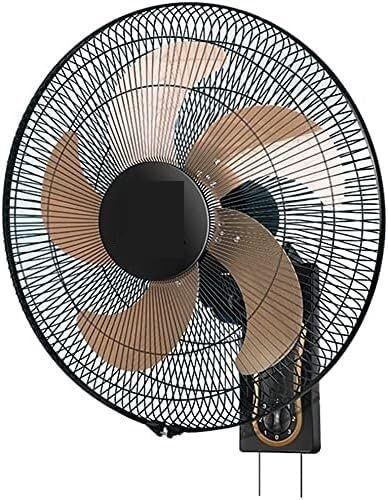 HIFRQVVC Ventilatore da parete oscillante, Domestico con temporizzazione con telecomando, funzione di oscillazione a 90°, tre velocità regolabili, for l'industria dell'ufficio domestico(20in)