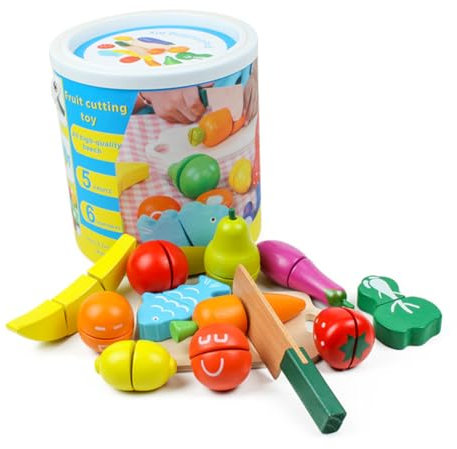 TOYANDONA 1ensemble Jouets De Découpe pour Fruits Et Légumes Éducatifs Accessoires De Cuisine pour Développement Créatif Et Imagination pour Et Activités Éducatives