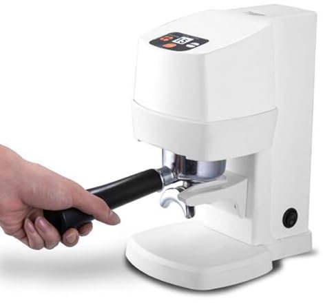 Presse À Café Électrique, Presse À Café Professionnelle avec Support Réglable en Hauteur, Pression Réglable De 10 À 30 Kg, Nettoyage en Un Clic, pour Cafés Et Maisons.